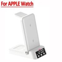 ราคา แท่นชาร์จไร้สาย4 in 1 15W สำหรับ iPhone 14 13 12 11 X Samsung Galaxy S22 S21 Apple Watch airpods ชาร์จเร็วแท่นชาร์จ (21171033186)