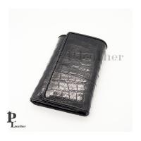 ราคา P leather หนังจระเข้แท้ Key holder bag กระเป๋าใส่กุญแจหนังจระเข้แท้ หนังแท้ พวงกุญแจ พร้อมส่ง (9458788499)