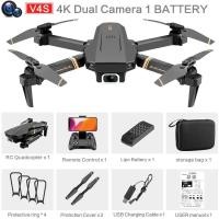 ราคา โดรนบังคับวิทยุ V4 4K HD กล้องมุมกว้าง1080P WiFi FPV โดรนคู่กล้อง Quadcopter ส่งเรียลไทม์เฮลิคอปเตอร์ dron ของเล่นของขวัญ (21164991721)