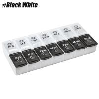 ราคา กล่องยาสำหรับการเดินทางแบบพกพารายสัปดาห์กล่องยา14ช่องยาจัดเก็บวิตามินยาน้ำมันสำหรับปลา7วัน (21170385786)