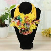 ราคา basevv ผ้าพันคอแบบสวมหัวหลากหลายแบบหญิงล้วนตรงปกดอกไม้ปลอมผ้าพันคอ (19582291011)