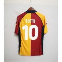 ราคา ขายคุณภาพสูง 01 02 โรมันเหย้าเสื้อวินเทจฟุตบอล Most Popular 01 02 Roma Home Retro Soccer Jersey Football (13104877576)