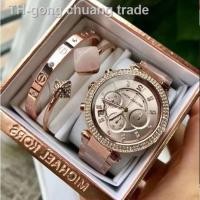 ราคา นาฬิกา Michael Kors MK Parker Mini Multi Function Ladies Watchนาฬิกาแบรนด์เนมแท้100 MK5896 (9727463247)