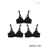 ราคา แพ็ค 3 ชิ้น Sabina เสื้อชั้นใน มีโครง รุ่น Perfect Bra รหัส SBXD94111 สีดำ (18259999831)