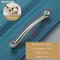 ราคา หรูหรา ตู้คริสตัลจับตู้ดึงโลหะผสมสังกะสี Dresser ที่จับลิ้นชัก (20625929960)