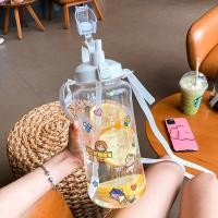 ราคา ฟรีสติ๊กเกอร์ ขวดน้ำดื่ม กระบอกน้ำใส กระบอกน้ำพลาสติกใส สำหรับคนรักสุขภาพขวดน้ำพกพา ขนาด2ลิตร กระบอกน้ำใส กระบอกน้ำพลาสติกใส (17643691725)