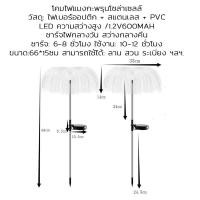 ราคา ไฟสวนโซล่าเซลล์ โคมไฟพลังงานแสงอาทิตย์ ไฟแมงกะพรุน กันน้ํา สีRGB สีวอร์ม สีขาว ไฟตกแต่งโซล่าเซลล์ สำหรับตกแต่งสวน ทางเดิน กลางแจ้ง (21016500823)