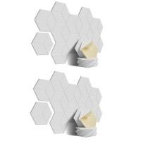ราคา 24 PACK Acoustic FoamSelf Adhesive Sound Proof Panelsfor Sound Insulation Acoustic Treatment White (17361572072)