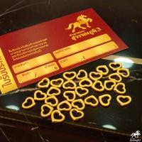 ราคา V1 จี้ หลายหลายแบบ ปลา ดาว หัวใจ ปล่องไผ่ ตัวเฮช ทองคำ 99 99 ทองแท้ๆทั้งเส้น น้ำหนักประมาณ 0 1 0 2 กรัม (2081516597)