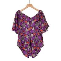 ราคา Bff brand เสื้อลายดอกสีม่วง Used Like New Preloved (20472331965)