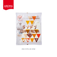ราคา Hario กระดาษกรอง V60 รูปนก HARIO 204 Love Dori Paper Filter 02W 20 Sheets 1แพ็คx20ใบ VCFL 02 20W (14492780070)