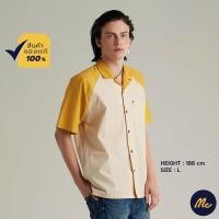 ราคา Mc JEANS เสื้อเชิ้ตแขนสั้นผู้ชาย MSSZ19670 (20058882139)