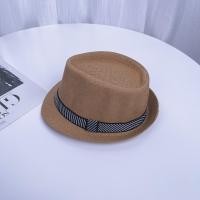 ราคา MQ166 หมวกทรงไมเคิล หมวกแจ๊ส รุ่นคลาสสิค สายคาดลาย พร้อมส่งจากไทย (19305996762)