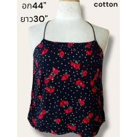 ราคา เสื้อลายดอก เสื้อสาวอวบมือสอง เสื้อลายดอก ระบุไซส์ตามรูป (20597728564)