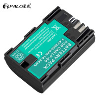ราคา PALO แบตเตอรี่กล้อง CANON LPE6 Camera Battery LP E6 EOS R EOS 60D 70D 80D 5D MK 2 3 4 6D 7D MKII แบต lpe6 (18425911226)