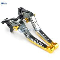 ราคา สำหรับฮอนด้าคลิก I125 I150คลิก125 150 110อุปกรณ์มอเตอร์ไซค์ CNC ปรับพับขยายก้านคลัทช์เบรคที่มีโลโก้ (9736391009)