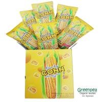 ราคา เมล็ดข้าวโพดหวานอบกรอบ รสชีสกล่อง 6ซอง Krunchy conn 15g x6 ซอง (458736603)
