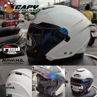 ราคา REAL helmet หมวกกันน็อกเปิดหน้า หมวก open face หมวกกันน็อค หมวกกันน๊อก หมวกกันน๊อค Real รุ่น HAVANA สี ดำด้าน Matt BLACK WHITE Big Bike and motorcycle Helmet (20884091161)