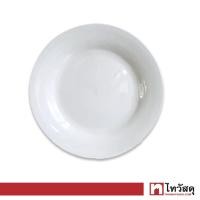ราคา จานพอร์ซเลนทรงตื้น KASSA HOME รุ่น 82811 ขนาด 7 5 นิ้ว สีขาว (16322833977)
