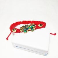 ราคา orawan263 กำไลด้ายแดง สร้อยข้อมือปี่เซียะ DD003 แก้ชง เสริมพลังด้านดี (17161511645)