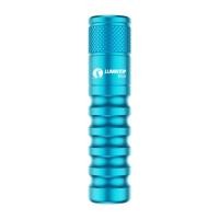 ราคา AAA ไฟฉายส่องสว่าง EDC01พวงกุญแจไฟฉายสีชมพูฟ้า EDC Torch120ลูเมนไฟฉายขนาดเล็กสำหรับพกพา6500K สีขาวเย็น (20923308763)