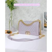 ราคา กระเป๋าสะพาย Pimmy boy ไซร์10นิ้ว แต่อะไหล่ล็อครูปหัวใจ No F 1026 1h (17447962628)