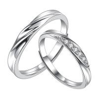 ราคา แหวน คู่ แฟน แหวนคู่ แหวนคู่ กับ แฟน เเหวนคู่กับแฟน แหวนเสริมดวง แหวน คู่ Classic Diamond ผู้หญิงโลหะผสมงานแต่งงานแหวนคู่เครื่องประดับแฟชั่นเปิดแหวนสำหรับนิ้วมือ (8219541116)