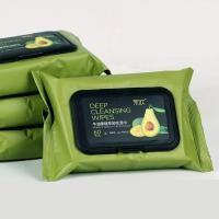 ราคา Deep Cleansing wipes แผ่นเช็ดคราบเครื่องสำอาง ผสมสารสกัดจาก Avocado (14090881781)