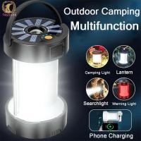 ราคา Outdoor Solar Camping Light Type c Emergency Tent Lantern Multifunctional Rechargeable Portable Strong Light Lamp (21113109125)
