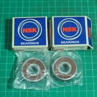 ราคา ตลับลูกปืนล้อหน้า Yamaha Fin Spark Nmax Smash ยี่ห้อ NSK 1ชุด 2ตลับ 6300 (21182064443)