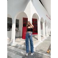 ราคา BEMYCHIC CHUU 5kg jeans ยีนส์ขากระบอก ผ้านิ่มมาก (16621002017)