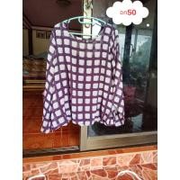 ราคา เสื้อแฟชั่นสาวอวบอ้วนบิ๊กไซส์สาวไซส์ใหญ่มือสองตรงปกอก40 45 48 L XL XxL (20641929864)