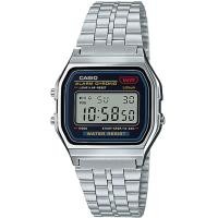 ราคา นาฬิกาข้อมือ ผู้ชาย หญิง CASIO Digital Vintage รุ่น A159WA N1DF สีเงิน A159WGEA 1DF สีทองหน้าดำ A159WGEA 5DF สีทองหน้าแดง ขนาดตัวเรือน 36 8 มม Quartz (16313342898)