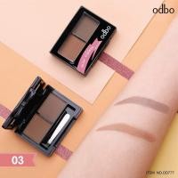 ราคา ที่เขียนคิ้ว เนื้อฝุ่น โอดีบีโอ ODBO MINI RIBBON BROW KIT OD777 (5837420251)