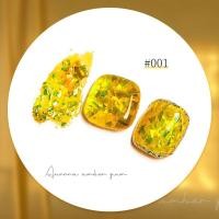 ราคา เล็บสีเหลืองอำพันออโรร่าเจาะกาวญี่ปุ่นกระป๋องเลื่อมกาวส่องไฟกระพริบใหม่แก้วยาทาเล็บกาว (15603688310)