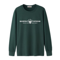 ราคา AZHEN STUDIO เสื้อยืดแขนยาวผู้ชายผ้าฝ้ายทรงหลวมเสื้อคอกลมขนาดใหญ่พิเศษสำหรับคนอ้วนบางเสื้อผ้ากีฬาลำลองใหม่ (14444788413)