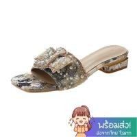 ราคา รองเท้าสไตล์แบรนด์ดัง 35 41 รองเท้าผู้หญิง ขายดี กำลังฮิต ลด 50 SR01 (18375974868)