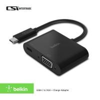 ราคา Belkin ฮับมัลติพอร์ต Hub USB C to VGA USB C Charge Adapter with Power PassThru 60W รองรับ Windows iOS Mac รุ่น AVC001 (2649964347)