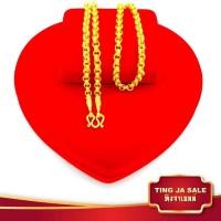 ราคา สร้อยคอทอง ลายผ่าหวายตัดลาย น้ำหนัก3บาท ยาว24นิ้ว ชุบทองคำแท้ 24K สินค้าขายดีพร้อมส่ง ชุบเศษทองเยาวราช งานฝีมือจากช่างเยาวราช (889978195)