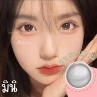 ราคา มีมินิกับโต Brown คอนแทคเลนส์กรองแสง สายตาปกติ สายตาสั้น กรองแสง uv เลนส์แท้จดทะเบียนถูกต้อง (20666696935)