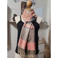 ราคา ผ้าพันคอ ผ้าทอหมักโคลน ผ้าคลุมไหล่ เนื้อผ้านิ่ม (20904776804)