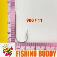 ราคา เบ็ดกล่อง MUSTAD เบ็ดตรากุญแจ รหัส 900 ตูดแบน แท้ 100 ดวงเบ็ด ตาเบ็ด ตะขอเบ็ด (16860586387)