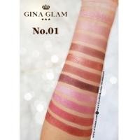 ราคา Gina Glam G83 Princess Series Ultimate Heat Eyeshadow Palette (17659433258)