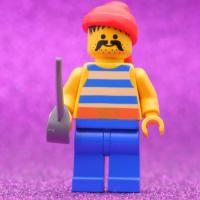 ราคา LEGO Pirate Blue Classic used Pirate Town City สินค้ามือสอง (20468286271)