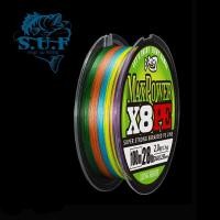 ราคา สาย PE ถัก 8 สีรุ้ง X8 สายพีอี ยาว100m สายpeถัก8 สายพีอีถัก8 สายpeตกปลาช่อน fishingline เอ็นตกปลา MAXPOWER (21109411646)