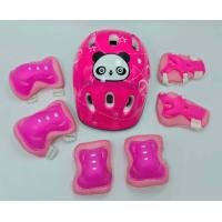 ราคา ชุดอุปกรณ์ป้องกันสำหรับเด็ก เซต 7 ชิ้น หมวกกันกระแทก สนับเข่า สนับมือ สนับศอก พร้อมส่งจากไทย (2180234130)