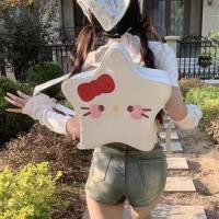 ราคา Sanrio Hello Kitty กระเป๋าเป้สะพายหลัง Y2K กระเป๋านักเรียนหนัง Pu แฟชั่นสำหรับผู้หญิงดาวกระเป๋าเดินทางความจุสูงสำหรับผู้หญิงแล็ปท็อปน่ารัก (20148627004)