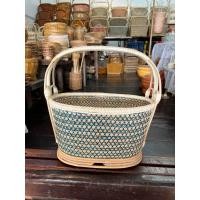 ราคา ตะกร้า ตะกร้าพิกุล ตะกร้าทำบุญ ตะกร้าไปวัด ตะกร้าหวาย ตะกร้า มีหลายสีให้เลือก ถูกที่สุด (20458304830)