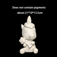 ราคา ตุ๊กตาปูนปลาสเตอร์ยูนิคอร์น 3 มิติระบายสี สีปูนปลาสเตอร์ 3 มิติ ตุ๊กตาปูนปลาสเตอร์แต่ละตัว (20929301072)