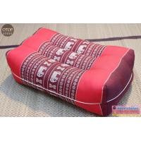 ราคา หมอนหนุนสุขภาพ ผ้าฝ้ายลายขิด OTOP นุ่นแท้ 100 ขนาด 35 20 14 ซม (15065148766)